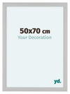 Como MDF Cadre Photo 50x70cm Blanc Grain de Bois De Face Mesure | Yourdecoration.fr