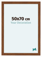 Como MDF Cadre Photo 50x70cm Chene Rustique De Face Mesure | Yourdecoration.fr