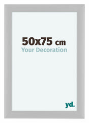 Como MDF Cadre Photo 50x75cm Blanc Brillant De Face Mesure | Yourdecoration.fr