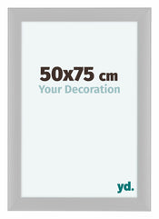 Como MDF Cadre Photo 50x75cm Blanc Mat De Face Mesure | Yourdecoration.fr