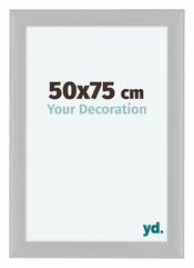 Como MDF Cadre Photo 50x75cm Blanc Mat De Face Mesure | Yourdecoration.fr