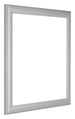 Como MDF Cadre Photo 55x55cm Argent Mat De Face Oblique | Yourdecoration.fr