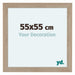 Como MDF Cadre Photo 55x55cm Chene Clair De Face Mesure | Yourdecoration.fr