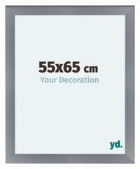 Como MDF Cadre Photo 55x65cm Aluminium Brosse De Face Mesure | Yourdecoration.fr