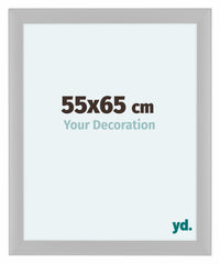 Como MDF Cadre Photo 55x65cm Blanc Mat De Face Mesure | Yourdecoration.fr