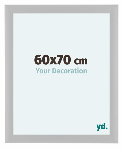 Como MDF Cadre Photo 60x70cm Blanc Mat De Face Mesure | Yourdecoration.fr