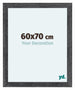 Como MDF Cadre Photo 60x70cm Gris Patine De Face Mesure | Yourdecoration.fr