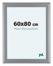 Como MDF Cadre Photo 60x80cm Argent Mat De Face Mesure | Yourdecoration.fr