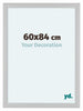 Como MDF Cadre Photo 60x84cm Blanc Brillant De Face Mesure | Yourdecoration.fr