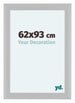 Como MDF Cadre Photo 62x93cm Blanc Brillant De Face Mesure | Yourdecoration.fr
