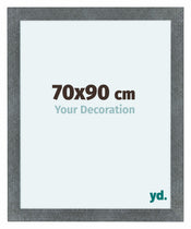Como MDF Cadre Photo 70x90cm Fer Patine De Face Mesure | Yourdecoration.fr