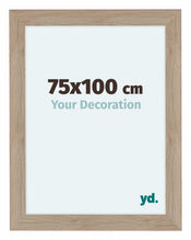 Como MDF Cadre Photo 75x100cm Chene Clair De Face Mesure | Yourdecoration.fr