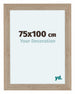 Como MDF Cadre Photo 75x100cm Chene Clair De Face Mesure | Yourdecoration.fr