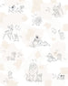Disney Animals Papier Peint DX4 225 | Yourdecoration.fr