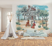 Disney Lady and the Tramp Sweet Home Interieur Papier Peint DX6 190 | Yourdecoration.fr