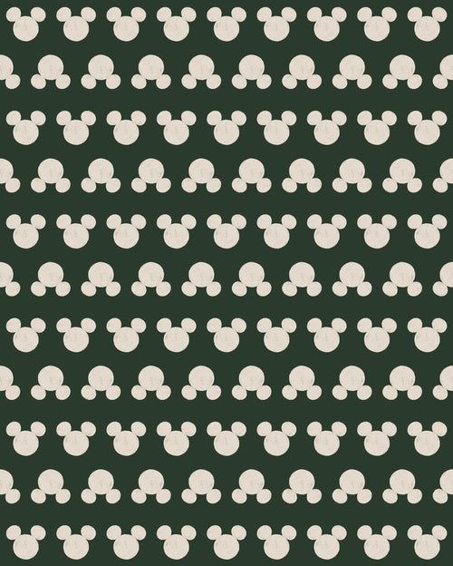 Disney Mickey Mouse Green Heads Papier Peint DX4 200 | Yourdecoration.fr
