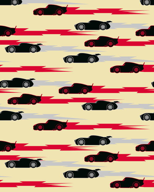 Disney Pixar Cars Pattern Papier Peint DX4 207 | Yourdecoration.fr