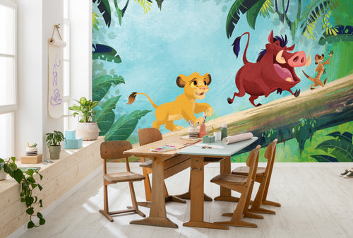 Disney The Lion King Classic Jungle Team Interieur 026ie0 Papier Peint DX8 221 | Yourdecoration.fr