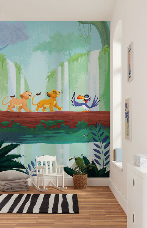 Disney The Lion King Classic Waterfall Interieur Papier Peint DX4 220 | Yourdecoration.fr