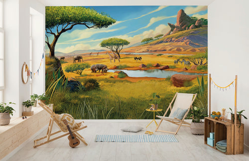 Disney The Lion King Savanna Interieur Papier Peint DX7 236 | Yourdecoration.fr