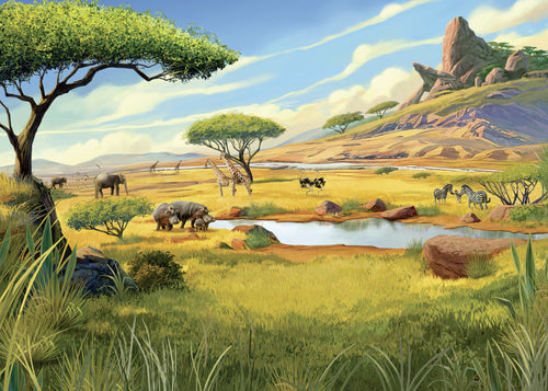 Disney The Lion King Savanna Papier Peint DX7 236 | Yourdecoration.fr