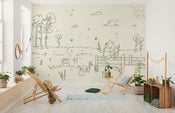 Disney Winnie the Pooh Bee at one with Nature Interieur Papier Peint DX8 193 | Yourdecoration.fr