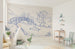 Disney Winnie the Pooh Blue Ink Interieur Papier Peint DX7 235 | Yourdecoration.fr