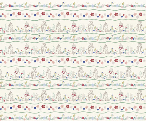 Disney Winnie the Pooh Friends In Garden Papier Peint DX6 237 | Yourdecoration.fr