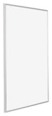 Evry Plastique Cadre Photo 20x28cm Argent De Face Oblique | Yourdecoration.fr