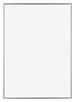 Evry Plastique Cadre Photo 20x28cm Argent De Face | Yourdecoration.fr