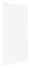 Evry Plastique Cadre Photo 20x28cm Blanc Brillant De Face Oblique | Yourdecoration.fr