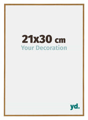 Evry Plastique Cadre Photo 21x30cm Hêtre Clairo De Face Mesure | Yourdecoration.fr
