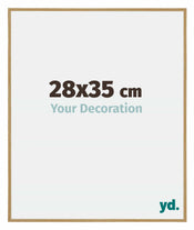 Evry Plastique Cadre Photo 28x35cm Hêtre Clairo De Face Mesure | Yourdecoration.fr