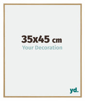 Evry Plastique Cadre Photo 35x45cm Hêtre Clairo De Face Mesure | Yourdecoration.fr