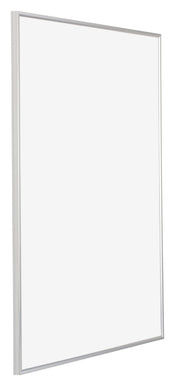 Evry Plastique Cadre Photo 59x84cm Argent De Face Oblique | Yourdecoration.fr