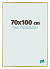 Evry Plastique Cadre Photo 70x100cm Or De Face Mesure | Yourdecoration.fr