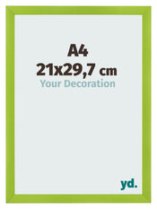 Cadre Photo A4 - 21x29,7 cm - Vert - MDF - Pisa