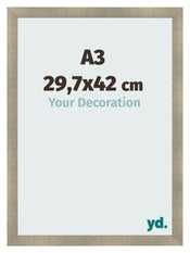Cadre Photo A3 - 29,7x42 cm - Or Antique - MDF - Pisa