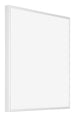 Kent Aluminium Cadre Photo 20x20cm Blanc Brillant De Face Oblique | Yourdecoration.fr
