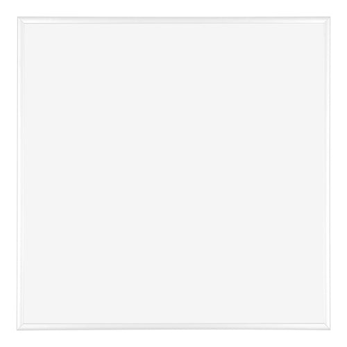 Kent Aluminium Cadre Photo 20x20cm Blanc Brillant De Face | Yourdecoration.fr