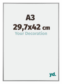 Kent Aluminium Cadre Photo 29 7x42cm A3 Platine De Face Mesure | Yourdecoration.fr