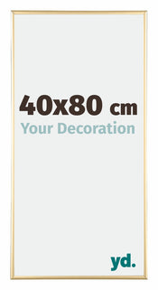 Kent Aluminium Cadre Photo 40x80cm Or De Face Mesure | Yourdecoration.fr