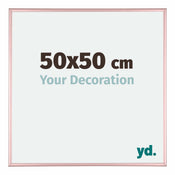 Kent Aluminium Cadre Photo 50x50cm Cuivre De Face Mesure | Yourdecoration.fr