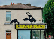 Affiche Art Banksy - Pelikane Fish and Chips 70x50cm