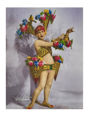 Affiche Art - Casino de Paris Mlle Paslowski 30x40cm