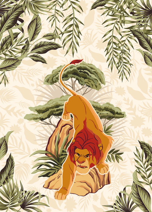 Lion King Long Live The King Papier Peint IADX4 123 | Yourdecoration.fr
