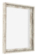 Lyon MDF Baklijst 1 1 Blanc Vintage De Face Oblique | Yourdecoration.fr