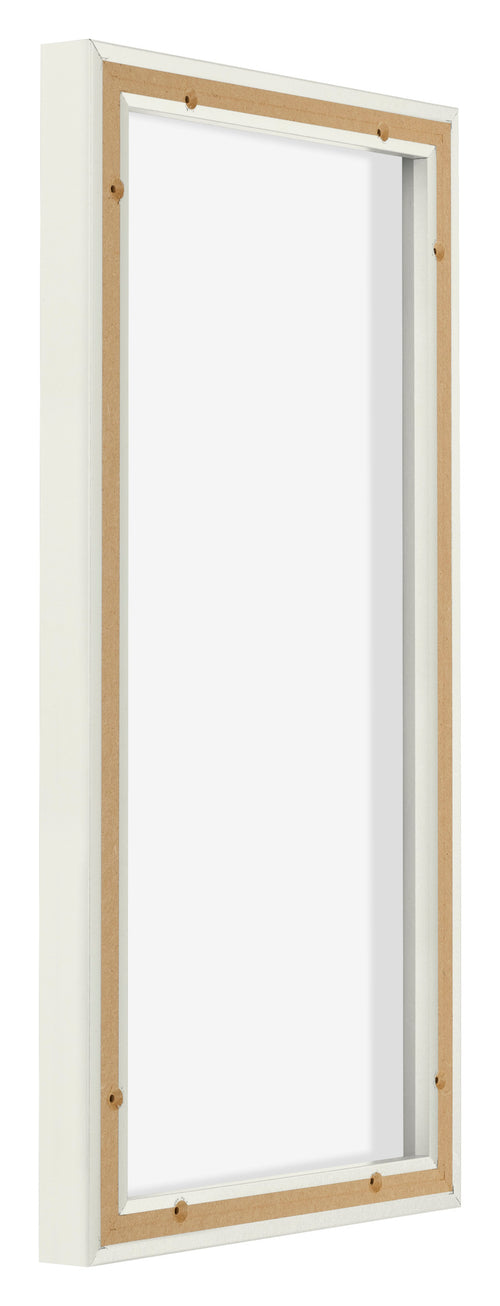 Lyon MDF Baklijst 1 2 Blanc Mat Arriere Oblique | Yourdecoration.fr