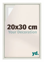Lyon MDF Baklijst 20x30cm Blanc Mat De Face Mesure | Yourdecoration.fr