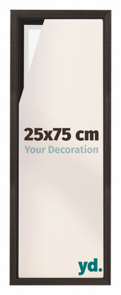 Lyon MDF Baklijst 25x75cm Chene Fonce De Face Mesure | Yourdecoration.fr